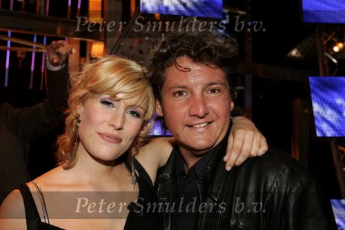 Hilversum 1 mei 2004
Finale Idols  in studio 22.
Maud Idols met Rene Froger