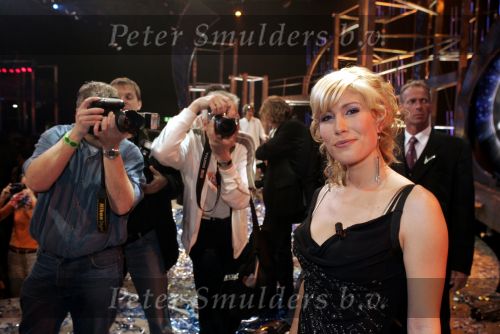 Hilversum 1 mei 2004
Finale Idols  in studio 22
Maud Idols en pers