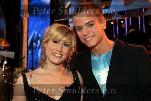 Hilversum 1 mei 2004
Finale Idols  in studio 22
Maud Idols en Jim Idols