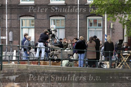 Amsterdam 05 mei 2004
Brad Pitt en George Clooney opnames Ocean 12.