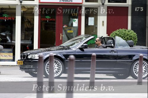 Amsterdam 22 mei 2004
Osacr Hammerstein in zijn BMW cabrio