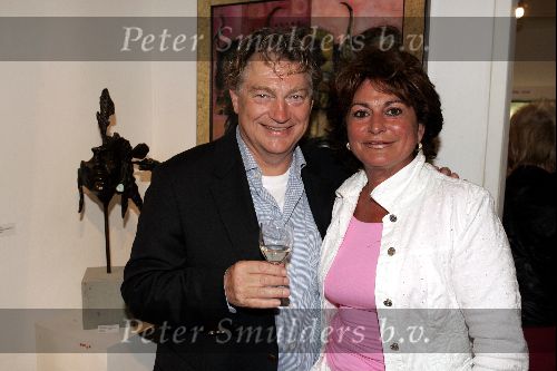 Hollandsche Rading 30 mei 2004
Opening expositie  Dominic Grant en Astrid Engels.
Paul Fagel met Christine Kroonenberg
Peter Smulders bv