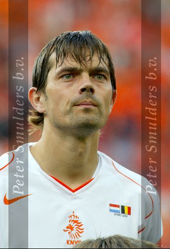 Eindhoven 29 Mei 2004
Nederland-Belgie, eindstand 0-1
Vriendschappelijke wedstrijd op weg naar Europees Kampioenschap 2004 in portugal
Phillip Cocu