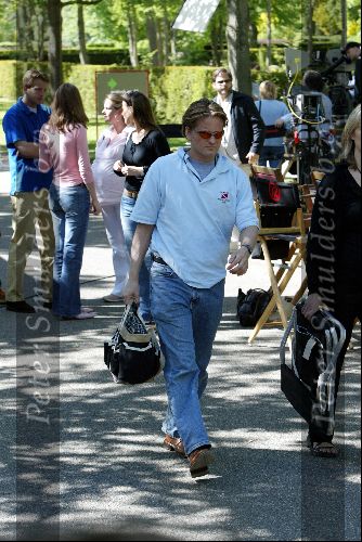 Amsterdam 20 mei 2004
Opnames Ocean\'s 12 op begraafplaats Westgaarde in  Amsterdam met Brad Pitt en Catharina Zeta Jones.
  Prinses Annette  Anita en Aimee Prins Floris en Prins Bernhard jr Prins Pieter Christiaan