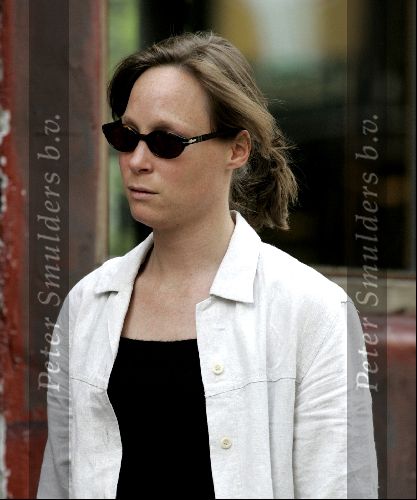 Amsterdam 16 mei 2004
Prinses Margaritha wandelen met hond