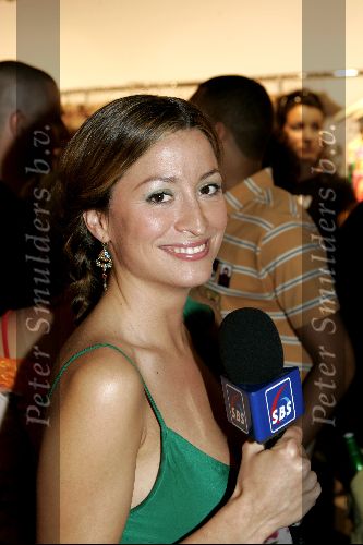 Amsterdam 19 mei 2004
Rebecca Loos op de PC Hooftstraat in Amsterdam