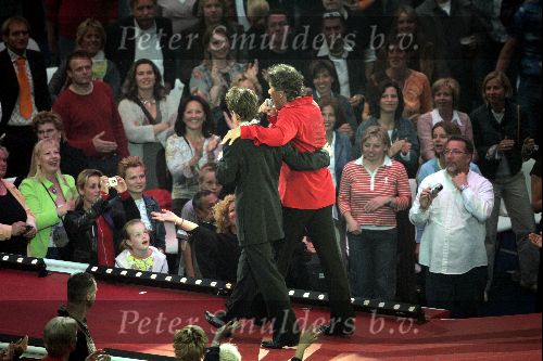 Amsterdam 26 mei 2004
Concert Rene Froger in de Arena 
Rene met zijn zoon Danny Froger