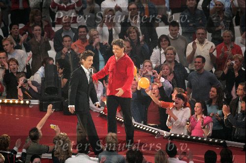 Amsterdam 26 mei 2004
Concert Rene Froger in de Arena 
Rene met zijn zoon Danny Froger