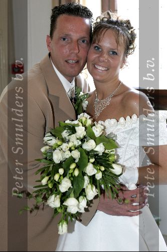 Gouda 28 mei 2004
Rob Geus en Miranda trouwen  in stahuis Gouda