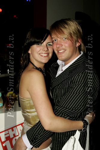 Amsterdam 25 mei 2004
FHM party in de powerzone.
Tamara Brinkman met vriend