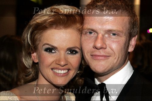 Rotterdam  10 mei 2004
Uitreiking Musical Awards in nieuw Luxor.
Tooske Breugem met Bastiaan Ragas