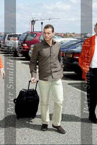 Noordwijk 26 mei 2004
Spelers Nederlands elftal melden zich bij Huis ter Duin voor trainingskamp EK Portugal.
Wesley Sneijder