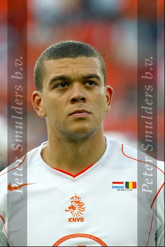 Eindhoven 29 Mei 2004
Nederland-Belgie, eindstand 0-1
Vriendschappelijke wedstrijd op weg naar Europees Kampioenschap 2004 in portugal
Wilfred Bouma