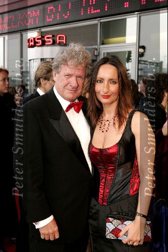 Rotterdam  10 mei 2004
Uitreiking Musical Awards in nieuw Luxor.
Willibrord Frequin met Suzanne