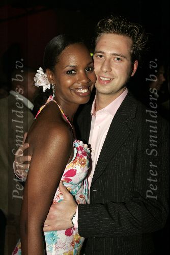Amsterdam 25 mei 2004
FHM party in de powerzone.
Yasmine Sendar met vriend
