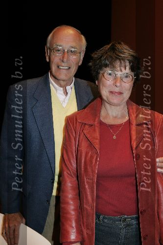 Amsterdam 30 mei 2005
Presentatie Boek Mary Dresselhuys in schouwburg amsterdam.
Allard v d Scheer met vrouw