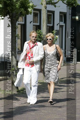 Langweer 28 mei 2005
Trouwen Yvonne Jasper met Pieter v Beukering.
Anita Witsier met vriend