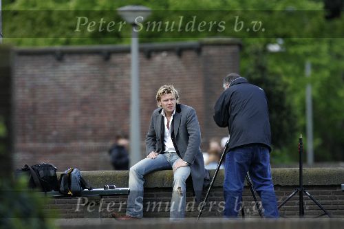 Amsterdam 10 mei 2005
Bastiaan Ragas tijdens fotoshoot.