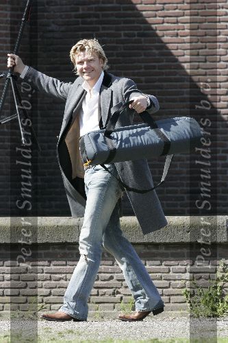 Amsterdam 10 mei 2005
Bastiaan Ragas tijdens fotoshoot.