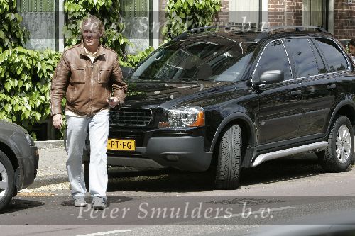 Amsterdam 11 mei 2005
Dennis Tellingen met Volvo jeep