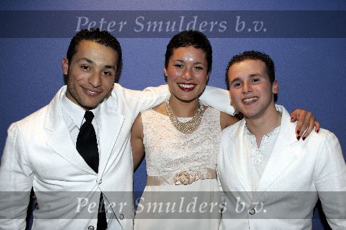 Amsterdam 3 mei 2005
Premiere in Meervaart.
v.l.n.r. Fouad Mourigh Terence Schreurs en Farhane el Hamchaoui.