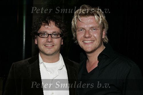 Amsterdam 19 mei 2005
Presentatie cd  Bastiaan Ragas.
Bastiaan met Guus Meeuwis