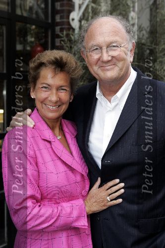 Amsterdam 11 mei 2005
Frans Molenaar feestje 65 jaar bij Le garage.
Joop v d Ende en Janine v d Ende