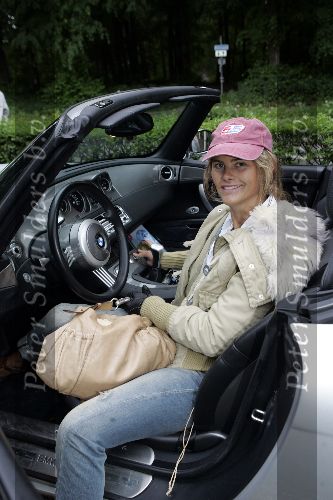 Vierhouten 20 mei 2005
Rally met cabrio\'s vanwege 10 jarig bestaan Beau Monde.
Judith Heinsbroek in BMW z8 cabrio