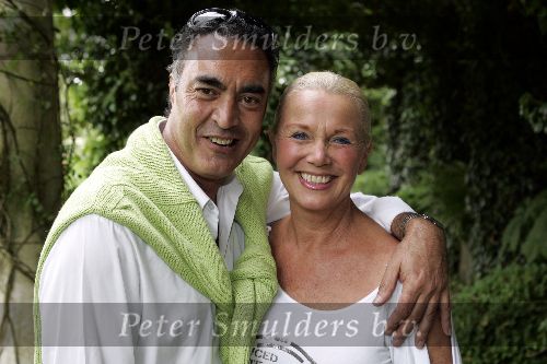 Laren 29 mei 2005
Loeki Knol bij singer in Laren met vriend Ron v d Meij