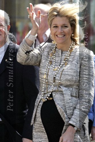Den Bosch 19 mei 2006
Maxima zwanger op bezoek bij school