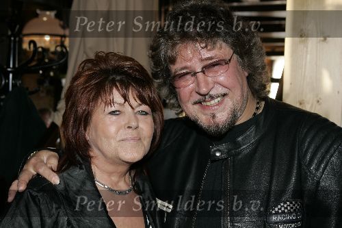 Volendam 13 mei 2005
Opening Paling sound museum.   Piet Veerman met vrouw