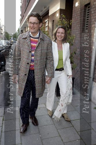 Amsterdam 11 mei 2005
Frans Molenaar feestje 65 jaar bij Le garage.
Prins Bernhard jr en Prinses Annette