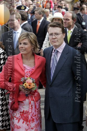 Scheveningen 30 april 2005
Koningin Beatrix viert 25 jarig jubileum.
Prins Constantijn  en prinses Laurentien
