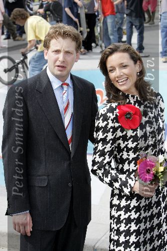 Scheveningen 30 april 2005
Koningin Beatrix viert 25 jarig jubileum.
Prins  Floris en Aimee v Vollenhoven