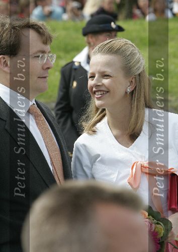 Scheveningen 30 april 2005
Koningin Beatrix viert 25 jarig jubileum.
Prins Friso en Mabel Wisse Smit