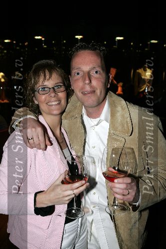 Rotterdam 3 mei 2005
Presentatie wijnen van Winston Post in Jackie\'s.
Rob Geus met vrouw