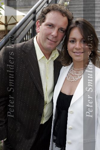 Amsterdam 25 mei 2005
Presentatie blad Rich in Amstel Hotel.
Robert Leroy met vrouw Sascha