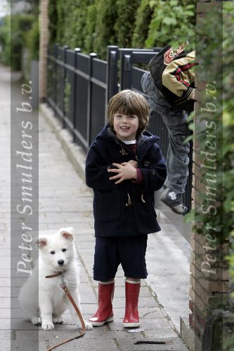Amsterdam 11 mei 2005
Thijmen Oerlemans met hond evert