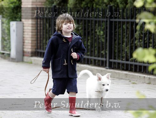 Amsterdam 11 mei 2005
Thijmen Oerlemans met hond evert