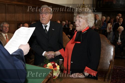 Naarden 18 mei 2005
Trouwen Tonnie des Bouvrie en Geert Loman in stadhuis Naarden.