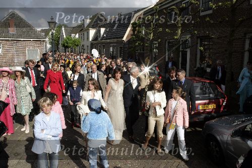 Nigtevecht 7 mei 2005
Trouwen Wilbert Gieske in kerk in Nigtevecht.