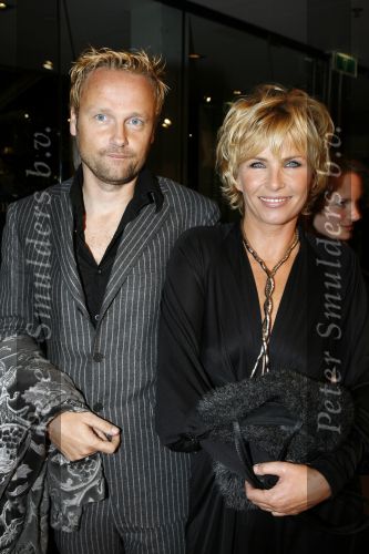 Amsterdam 20 oktober 2006
Uitreiking televizierring in het ij theater.
Anita Witsier en haar vriend