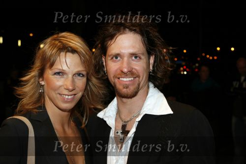 Rotterdam 26 oktober 2006
Premiere Holiday on ice in ahoy.
Annemarie Thomas met danspartner