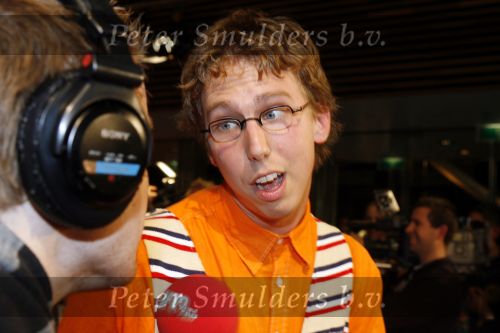 Amsterdam 20 oktober 2006
Uitreiking televizierring in het ij theater.
Adje v Nispel ( Arijan v Bavel )  die bij Paul de Leeuw altijd in het programma zit