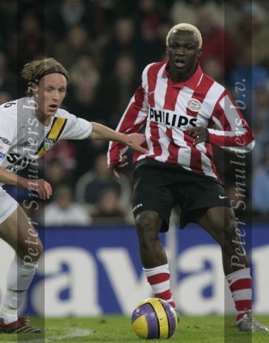 Eindhoven, 4 november 2006
Kompetitiewedstrijd PSV-NAC, eindstand 3-0
Seizoen 2006/2007 
Arouna Kone