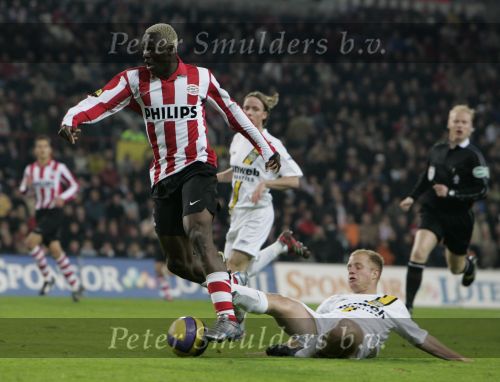Eindhoven, 4 november 2006
Kompetitiewedstrijd PSV-NAC, eindstand 3-0
Seizoen 2006/2007 
Arouna Kone
