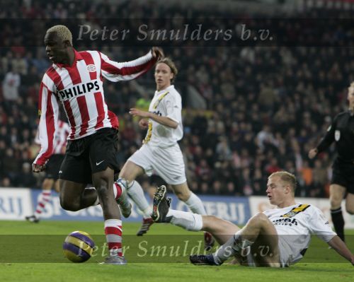 Eindhoven, 4 November 2006 Kompetitiewedstrijd PSV-NAC Eindstand 3-0 Seizoen 2006/2007
Arouna Kone