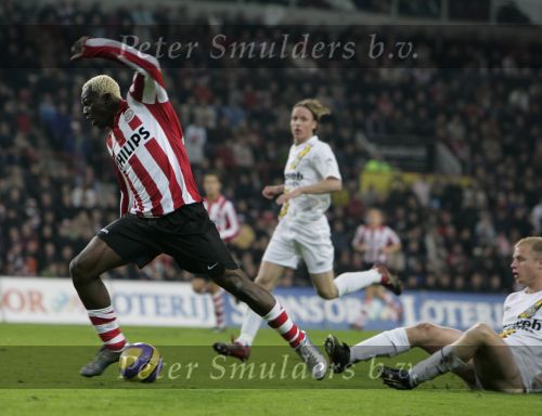 Eindhoven, 4 november 2006
Kompetitiewedstrijd PSV-NAC, eindstand 3-0
Seizoen 2006/2007 
Arouna Kone