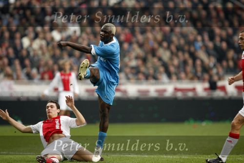 Amsterdam 12 november 2006
AJAX-PSV 0-1 in de arena. Arouna Kone en Thomas Vermaelen
Peter Smulders bv