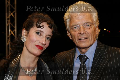 Rotterdam 26 oktober 2006
Premiere Holiday on ice in ahoy.
Ben Cramer met een collega